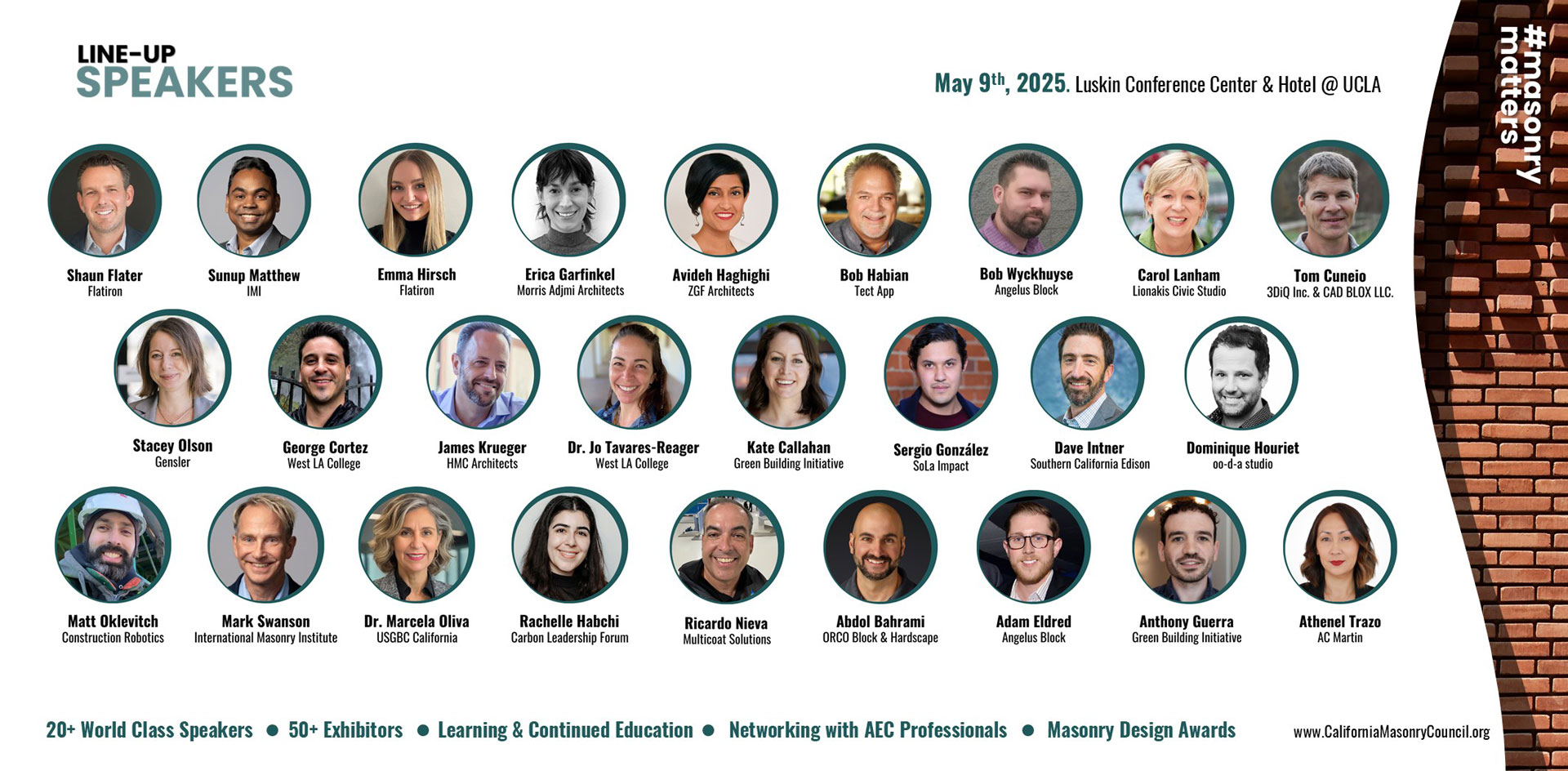 Speakers CMSE