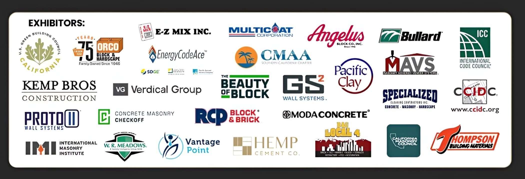 Event Exhibitors - CMSE 2026