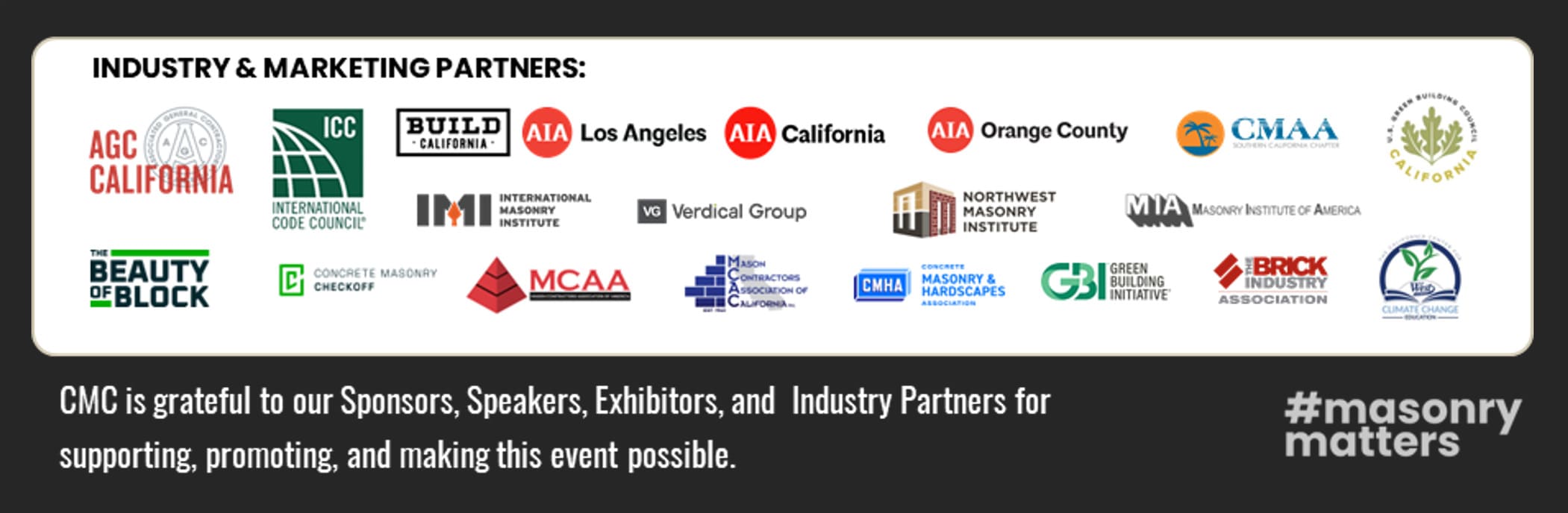 Industry Partners - CMSE 2026